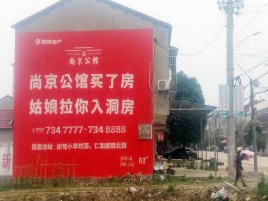  云霄墙体广告在乡镇、农村市场的媒体优势
