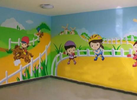  云霄幼儿园墙体彩绘制作流程及注意事项