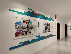  云霄企业文化墙用什么材料好？